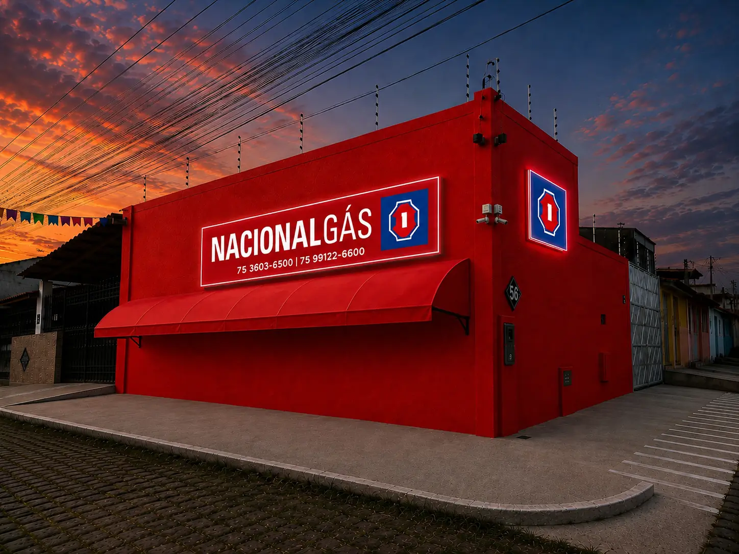 Fachada Nacional Gás
